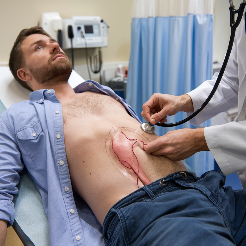Varicocele: The Silent Threat to Male Fertility A man been treated by a doctor